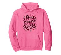 Niñas de 9º Grado Rocks First Day Choir Teacher Crew Game On Sudadera con Capucha