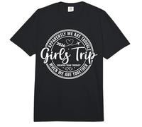 Niñas Fin de Semana Mujeres Somos Problemas Viaje Chicas 2026 Comfort Colors Adult Heavyweight T-Shirt