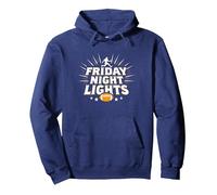 Niñas Fútbol Viernes Noche Luces Game Day Spirit Sudadera con Capucha