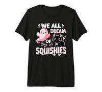 Niñas Gato Rosa Halloween Squishy We All Dream of Squishies Camiseta Premium