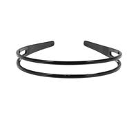Niñas Negro Pelo Dentado Aro Suave Elástico Diademas Alta Elasticidad Diadema Para Fácil Gestión Del Cabello