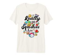 Niñas & Niños Cake Squishy I Just Really Love Squishies Ok? Camiseta Premium