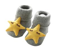 Niñas Niños Niños Antideslizantes 3D Zapatillas de Bebé Animal Lindos Calcetines Comics Cuidado del Bebé (C, S)