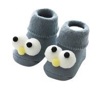 Niñas Niños Niños Niños Antideslizantes 3D Zapatillas de Bebé Animal Lindos Calcetines Comics Cuidado del Bebé (D, S)