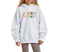 Niñas Sudaderas sin Capucha Sudadera Textil Suave Jersey de Invierno para Niña Estampado Lindo Ropa Deportiva a La Moda Chándal Top Sudadera con Capucha de Manga Larga Algodón Top