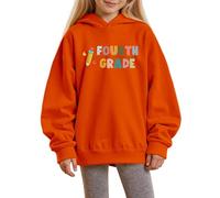 Niñas Sudaderas sin Capucha Sudadera Textil Suave Jersey de Invierno para Niña Estampado Lindo Ropa Deportiva a La Moda Chándal Top Sudadera con Capucha de Manga Larga Algodón Top