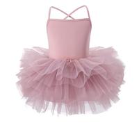 Niñas Verano Casual Vestido Princesa Tul Vestidos Bordado De Gradiente con Capas Suave CóModo Lindo GraduacióN