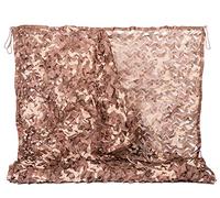 NINAT Red de Camuflaje Desert 1.5M x 4M para la Caza Redes de Camuflaje Militar el Camuflaje Cubre Objetos Decorar Acampar y Dar Sombra