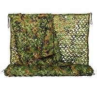NINAT Red de Camuflaje Woodland 3Mx6M para la Caza Redes de Camuflaje Cubre Objetos Decorar Acampar y Dar Sombra