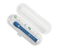 Nincha Estuche de Viaje Cepillo de Dientes eléctrico Oral-B, Espacio para 1 Mango y 2 Cabezales, Transparente