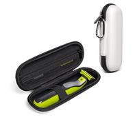 Nincha Estuche de Viaje para Recortadora y Afeitadora Eléctrica Híbrida, Groomer para Cara + Cuerpo QP2724/90, QP2834/70, QP1924/70, QP6531/70, QP4631/90, Estuche de Transporte，Blanco