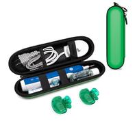 Nincha Funda de viaje para cepillo de dientes eléctrico compatible con Oral-B/Philips Sonicare/Colgate/Reach, y la mayoría de cepillos de dientes eléctricos, incluye 2 fundas universales para cepillos