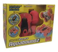 Ninco - Coche radio control Aquabound 2 reversible y anfibio, podrás hacer volteretas 360º ¡ahora con luces led! 24x24x12 cm (NH93144)