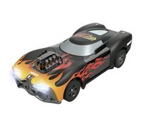 Ninco - Coche teledirigido Crasher con Luces, 3 velocidades y Cuando impacta contra un obstáculo saltan por los Aires el capó y Las Puertas, Funciona con Pilas, A Partir de 6 años (NH93194)