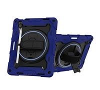 nincyee Funda para tablet iPad 11th A16 2025/10th 27.7 cm 2022, funda de silicona resistente a prueba de golpes para niños, con soporte para lápices, correa de hombro, soporte plegable giratorio