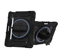 nincyee Funda para tablet iPad 11th A16 2025/10th 27.7 cm 2022, funda de silicona resistente a prueba de golpes para niños, con soporte para lápices, correa de hombro, soporte plegable giratorio