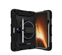 nincyee Funda para tablet Oppo Pad 2 de 11.6 pulgadas, funda de silicona resistente a prueba de golpes con soporte para lápices, correa para el hombro, soporte plegable giratorio, correa de mano