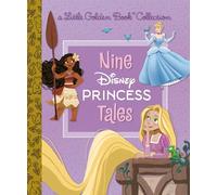Nine Disney Princess Tales (Disney Princess) (Little Golden Book Collection)