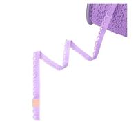 NINE LOOMS Picot Loop Adorno de encaje decorativo Elásticos 3/8 "10 mm Con volantes Correas de spandex Ropa interior Lencería Costura Artesanía 2 5 10 yardas(Orchid,2 YARDS_10MM)