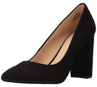 NINE WEST Astoria 9x9, Bomba Mujer, Ante Negro, 36.5 EU