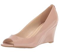 NINE WEST Cape9x9, Sandalias con cuña Mujer, Barely Nude, 41 EU
