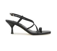 NINE WEST Haya, Sandalia con talón Mujer, Negro 001, 38 EU