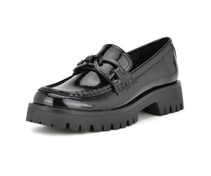Nine West Mocasines Gables para Mujer, Negro 001, 38.5 EU