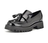 Nine West Mocasines Garry para mujer, negro (Black 002), 38.5 EU