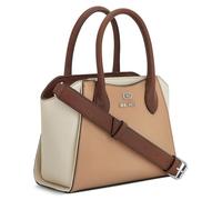 Nine West Philippa Mini Satchel, Diseñador, Tendencia, Hombro Mujer, Dk Caqui Caoba Multi, Medium