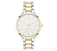 Nine West Reloj de Pulsera con Detalles de Cristal Genuino para Mujer