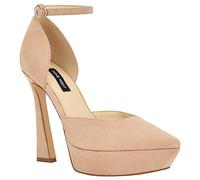 NINE WEST Sábanas, Bomba Mujer, Apenas Desnudo 110, 38.5 EU