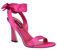 Nine West Sandalias de tacón Kelsie para mujer, Satén rosa 665, 39 EU