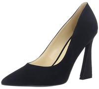 NINE WEST Trendz de Cuero para Mujer, Black, 35 EU