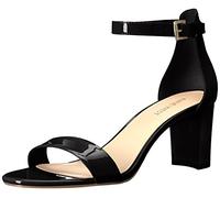 Nine West Wnpruce3, Sandalia con talón Mujer, Black, 36 EU