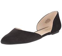 NINE WEST Wnstarship, Zapatos Tipo Ballet Mujer, Nubuck Negro, 39 EU