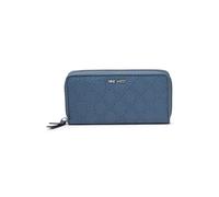 Nine West Zuri SLG - Cartera con cremallera para mujer, Azul Acero, Medium
