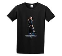 NINEAIR Shadowhunters Clary Fray - Camiseta unisex de manga corta 100% algodón, color negro, Negro, S