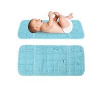 NineClouds Baby Latex Cooling Mat, Cooling Pads for High Chair, Soft Cushion (Green), baby accessory.