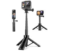 Nineigh Mini Trípode para Cámara de Acción, 65cm Trípode de Mesa Portátil Ajustable Palo Selfie Tripod para GoPro Hero 13 12 11 10 9 8, dji Action 5 Pro 4 3,Osmo Pocket 3, Insta360