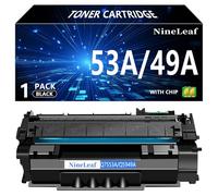 NineLeaf Cartucho de tóner Compatible de Repuesto para HP Q7553A 53A Laserjet M2727 MFP M2727nf MFP M2727nfs MFP P2015 P2015d P2015dn P2015x Impresora (Negro, 1 Paquete)
