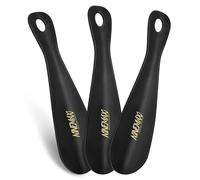 NINEMAX Calzador Plastico Corto, Calzador De Zapatos Viaje, 7.5inch Calzadores Pequeño para Hombre Mujer Personas Mayores (3 Paquete)