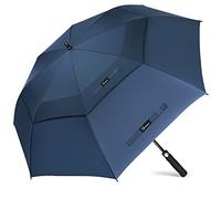 NINEMAX Paraguas Golf Grande 62Inch, Paraguas Golf Apertura Automática Rresistente al Viento Paraguas Gigante para Hombre Mujeres (Azul Zafiro)
