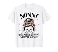 NIÑERA como una Abuela Normal, Solo Que más Impresionante el Día de la Madre Camiseta