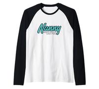 Niñera Dando Forma a los líderes del mañana Profesional de Cuidado Infantil Camiseta Manga Raglan