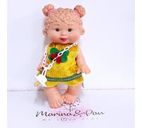 Nines d'Onil Muñeca Pepote Colección Pepotes 28 cm Perfumada Vinilo Mini Reborn