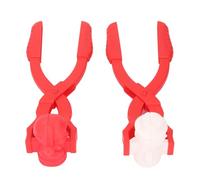 NINESHE Fabricant de Boules de Neige Jouets de Neige Jouet d'Hiver pour Les Tout Petits Outil d'Intérieur Outils de Balle en Plein Air Extérieur Bonhomme de Neige Clips Fabricants