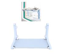 NINESHE Percha inalámbrica para ventana para gatos, cama para tomar el sol con 4 ventosas, asiento de ventana para gatos con fuerte rodamiento de peso, hamaca para gatos, camas plegables para gatos de