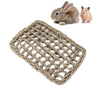 NINESHE Rabbit Mat de Actividad de Hierba Marina para Mascotas para Masticar el Protector de Pasos Marinos Tejidos Matina de Juguete Matina de Conejo para Chinchillas