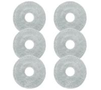 NINESPING 6 Paño Mopas de Fregado para Dreame L10s Ultra Gen2/L10s/L10/L20/X40/L40/X50/L50 Pro Ultra, para Xiaomi X10+/ X20+,Ecovacs Deebot T30 Pro OMNI,T30S Pro Aspirador