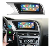 Ninetom Radio de Coche Pantalla táctil de 8,9 Pulgadas con Carplay inalámbrico y Android Auto para Audi A5 S5 2008-2016 con Sistema 2G MMI+, Compatible con Mirrorlink, cámara, navegación